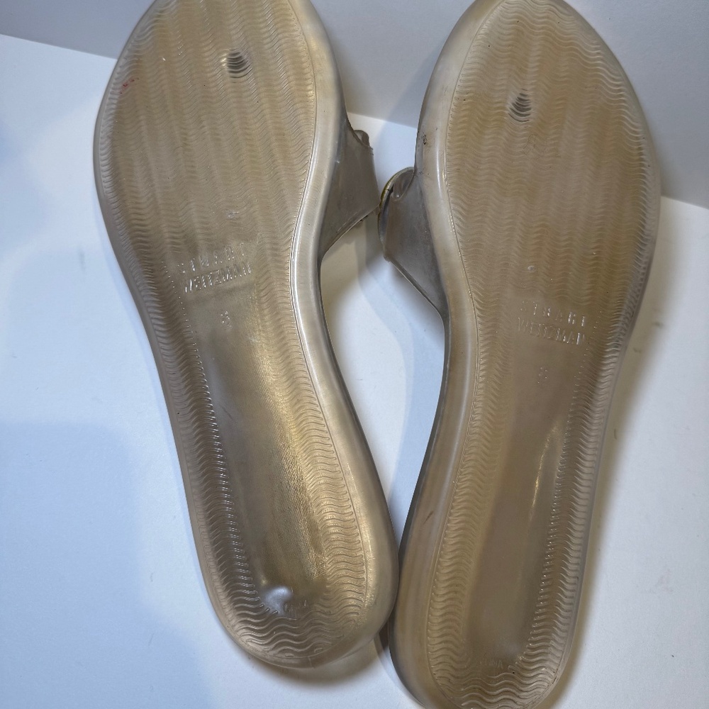 STUART WEITZMAN Sandals with Swarovski crystals Summer Size 8 - Picture 8 of 8